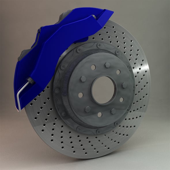 Disc Brake - 3DOcean Item for Sale