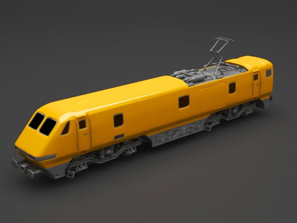 Locomotive - 3DOcean Item for Sale