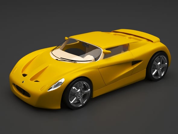 lotus car - 3DOcean Item for Sale