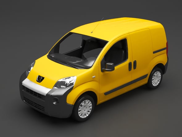 Post car - 3DOcean Item for Sale