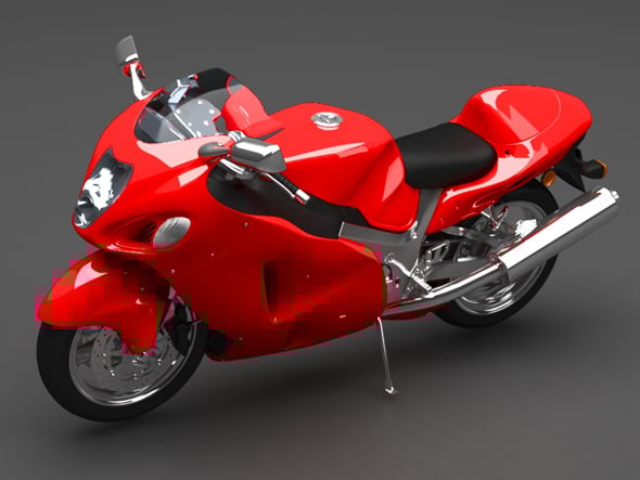 Motorcycle - 3DOcean Item for Sale