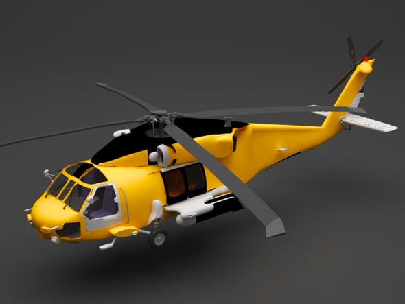 Helicopter - 3DOcean Item for Sale