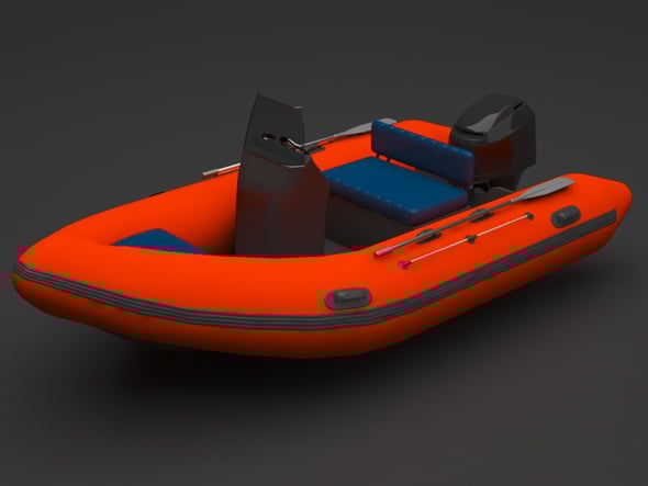 Boat - 3DOcean Item for Sale