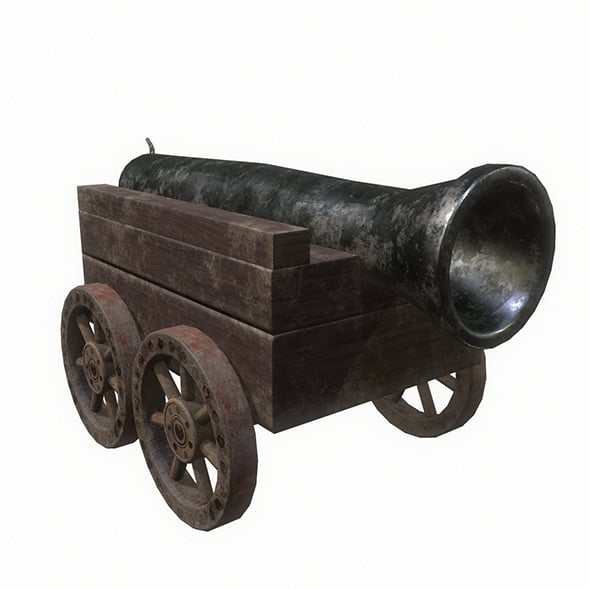 Cannon car level 1 - 3DOcean Item for Sale