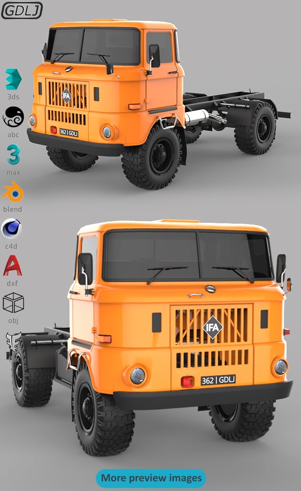 IFA W50 - 3DOcean Item for Sale