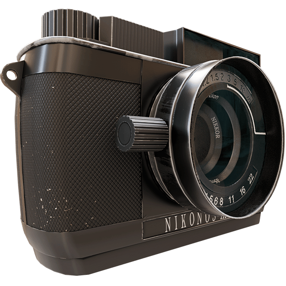 Vintage Camera - 3DOcean Item for Sale