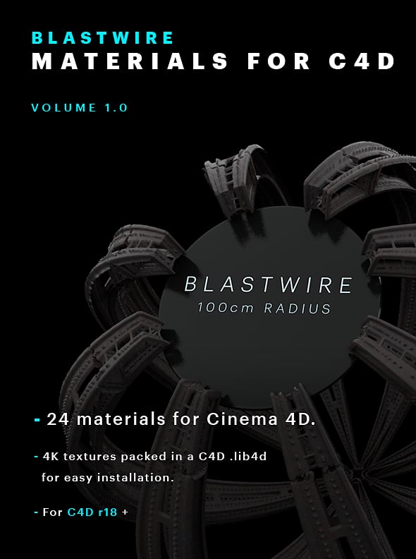 Materials for C4D - 3DOcean Item for Sale