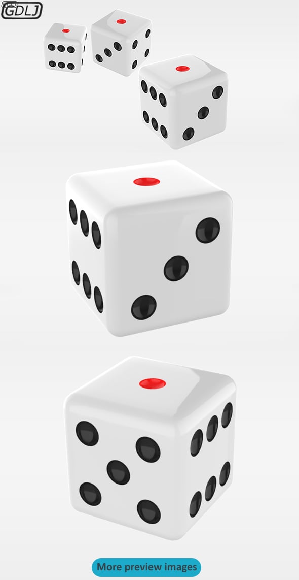 Dices - 3DOcean Item for Sale