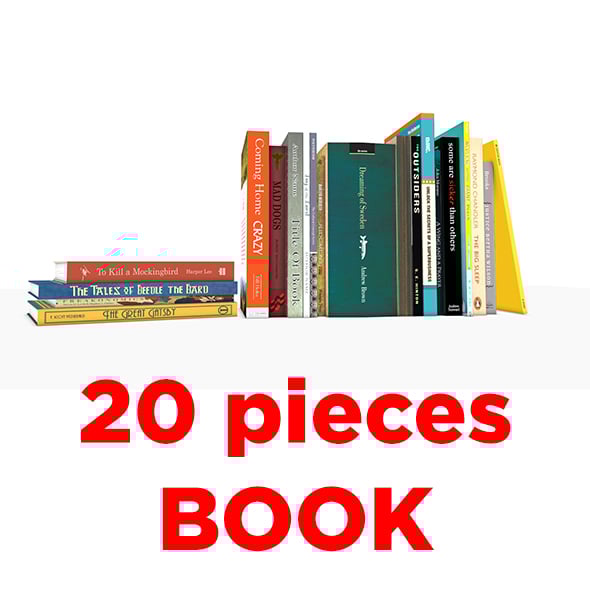 Book Set - 3DOcean Item for Sale