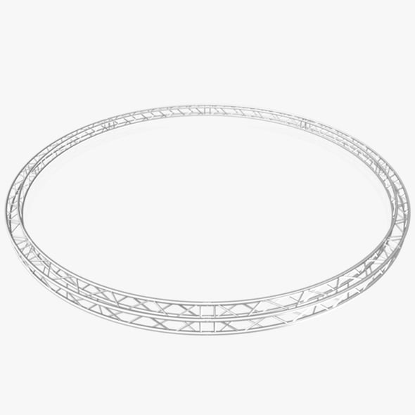Circle Square Truss (Full diameter 800cm) - 3DOcean Item for Sale