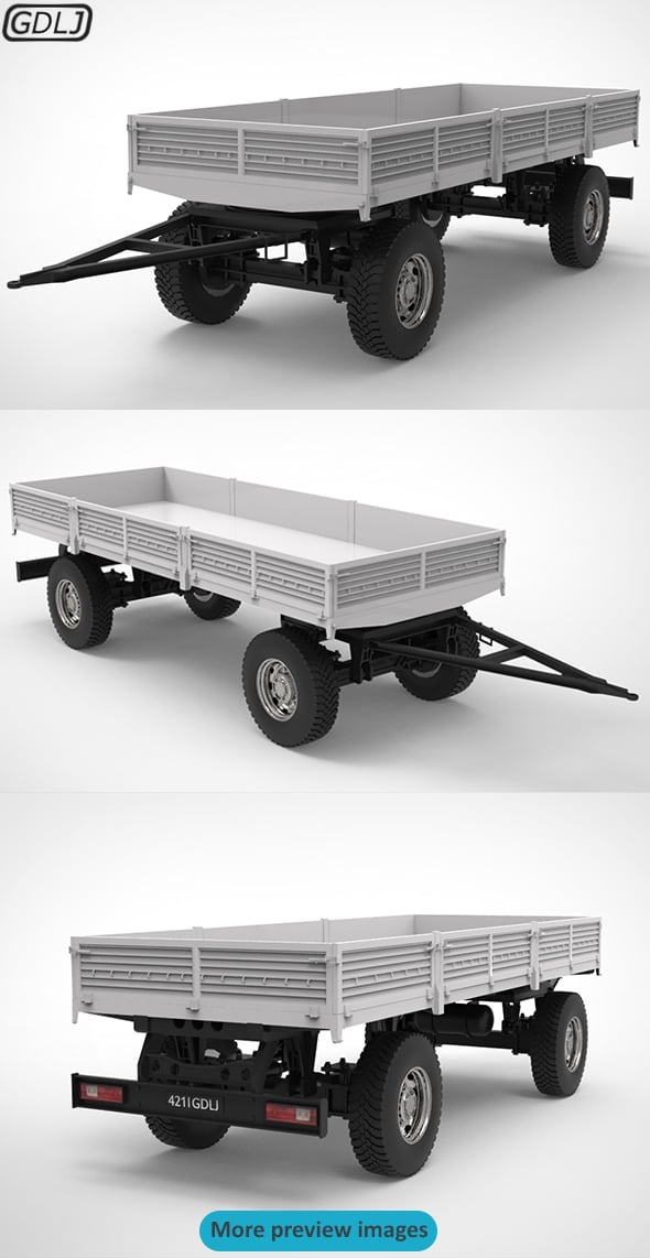 Trailers V1.2 - 3DOcean Item for Sale