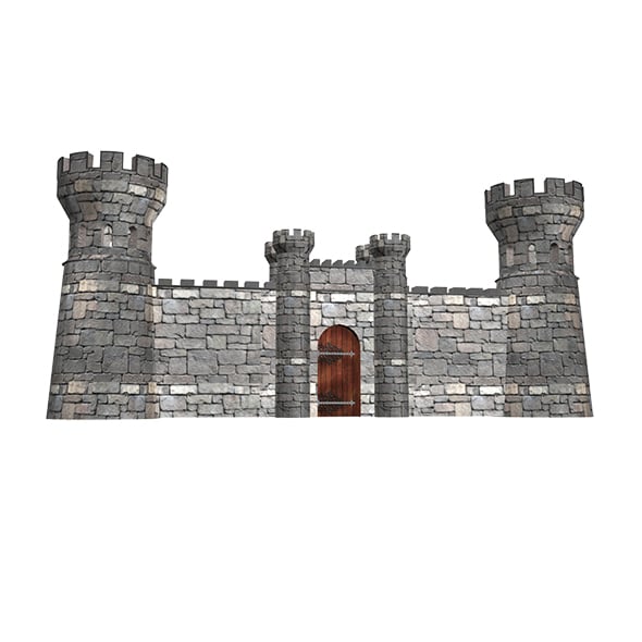 Castle Gate - 3DOcean Item for Sale
