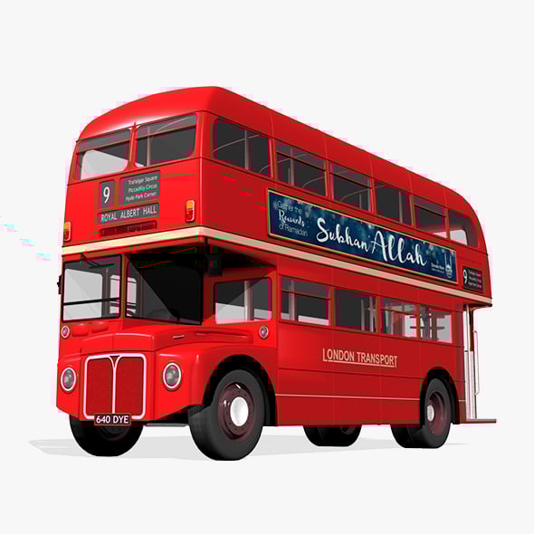 London Bus - 3DOcean Item for Sale