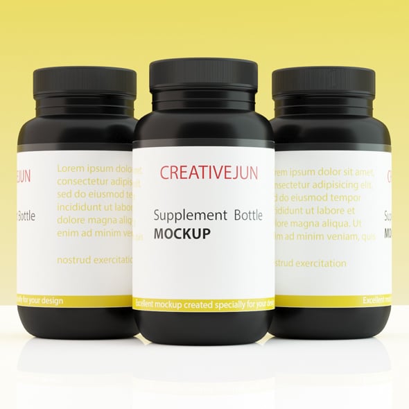 Supplement Bottle 1 - 3DOcean Item for Sale