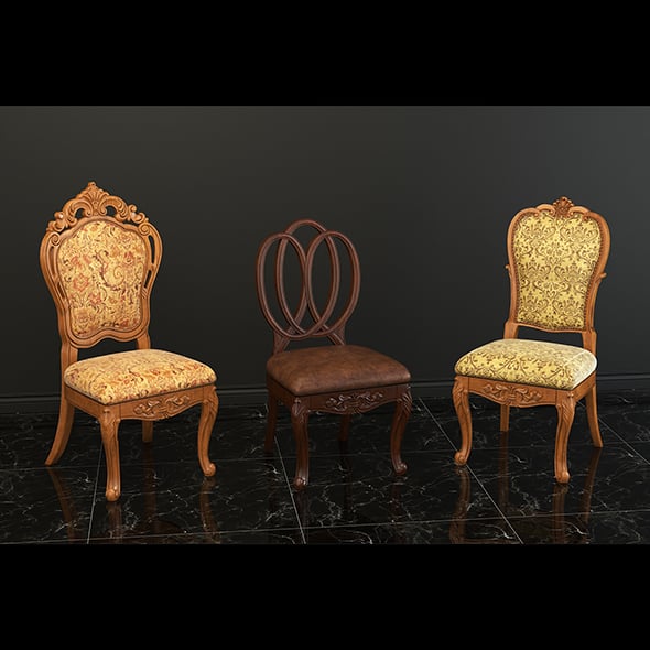 Classic Chair - 3DOcean Item for Sale