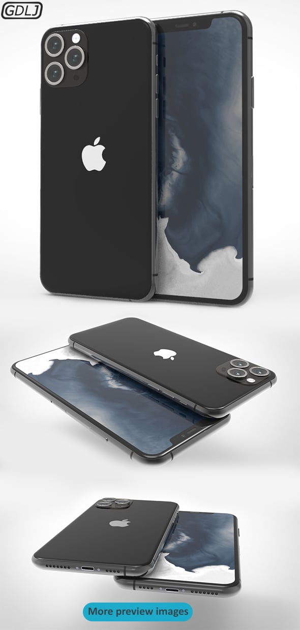 Apple iPhone 11 Pro Max - 3DOcean Item for Sale