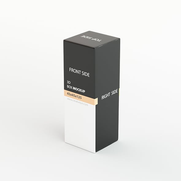 Low Poly Product box 07 - 3DOcean Item for Sale