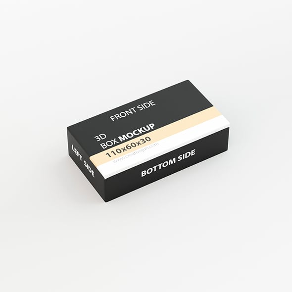 Low Poly Product box 12 - 3DOcean Item for Sale