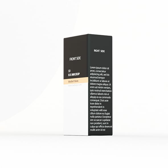 Low Poly Product box 17 - 3DOcean Item for Sale