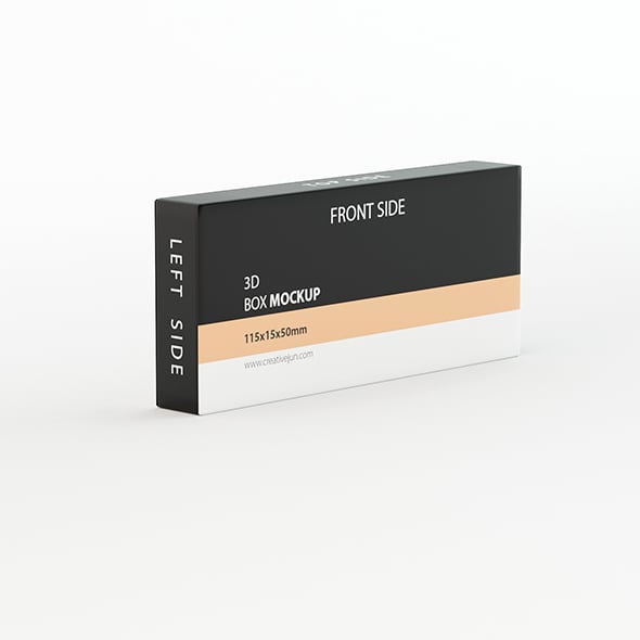 Low Poly Product box 18 - 3DOcean Item for Sale