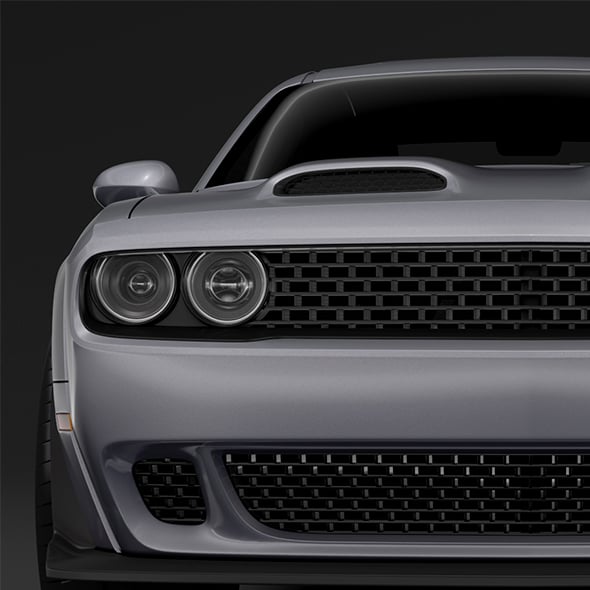Dodge Challenger SRT Hellcat Redeye Widebody LC 2019 - 3DOcean Item for Sale