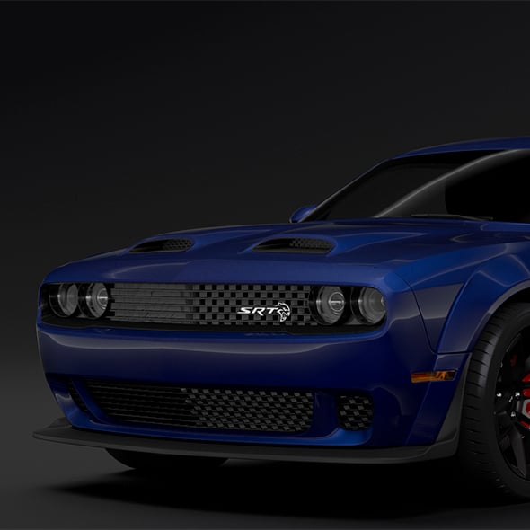 Dodge Challenger SRT Hellcat Widebody LC 2019 - 3DOcean Item for Sale