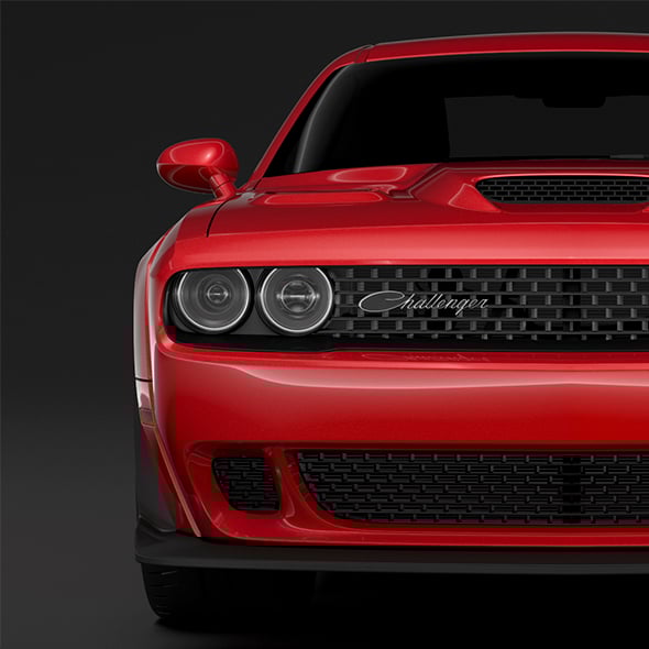 Dodge Challenger RT Scat Pack Widebody LC 2019 - 3DOcean Item for Sale