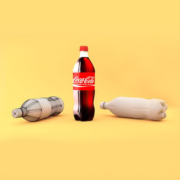 Coca Cola Bottle - 3DOcean Item for Sale