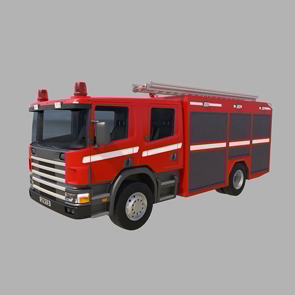 Firewagon - 3DOcean Item for Sale