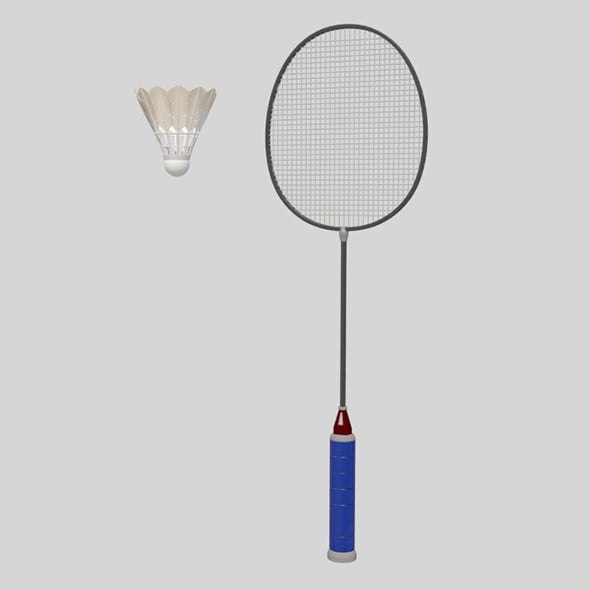 Badminton_Set - 3DOcean Item for Sale