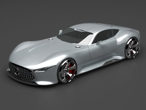 Mercedes concept - 3DOcean Item for Sale