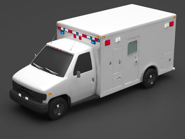 ambulance - 3DOcean Item for Sale