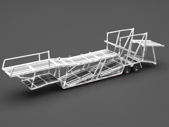 car transporter - 3DOcean Item for Sale