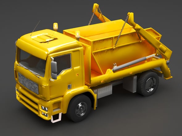Dump truck - 3DOcean Item for Sale