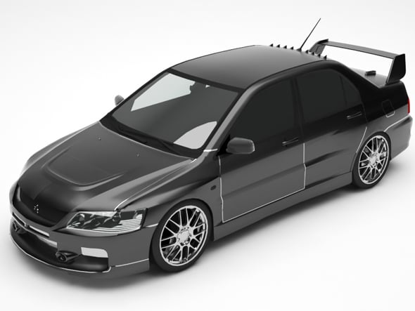 Mitsubishi - 3DOcean Item for Sale
