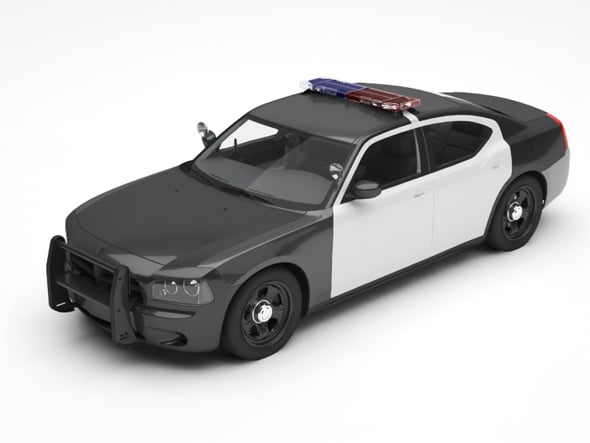 police car - 3DOcean Item for Sale