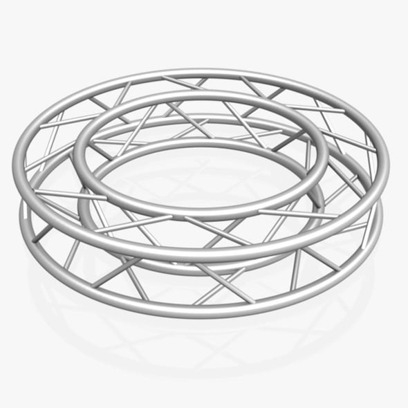 Circle Square Truss - Full diameter 150cm - 3DOcean Item for Sale