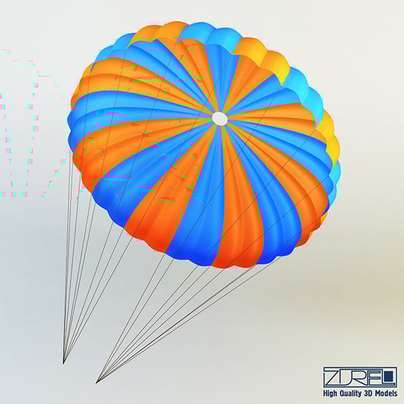 Parachute - 3DOcean Item for Sale