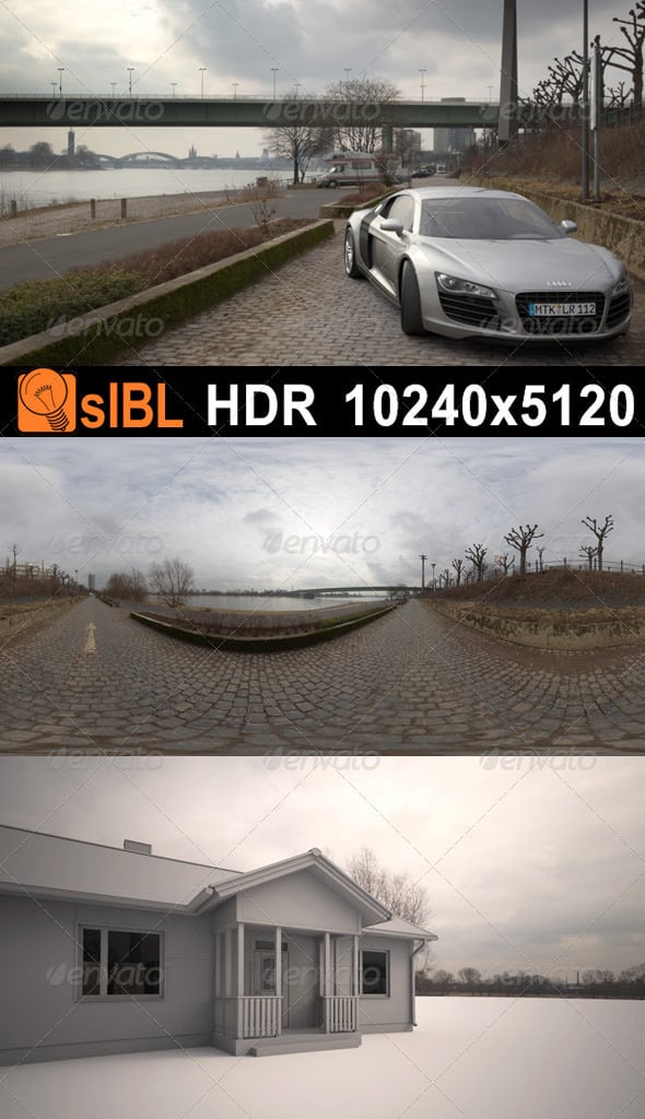 HDR 108 River Road - 3DOcean Item for Sale