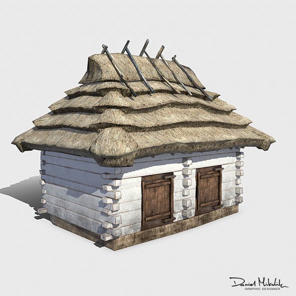 Pigsty Building - Slav Architecture - 3DOcean Item for Sale