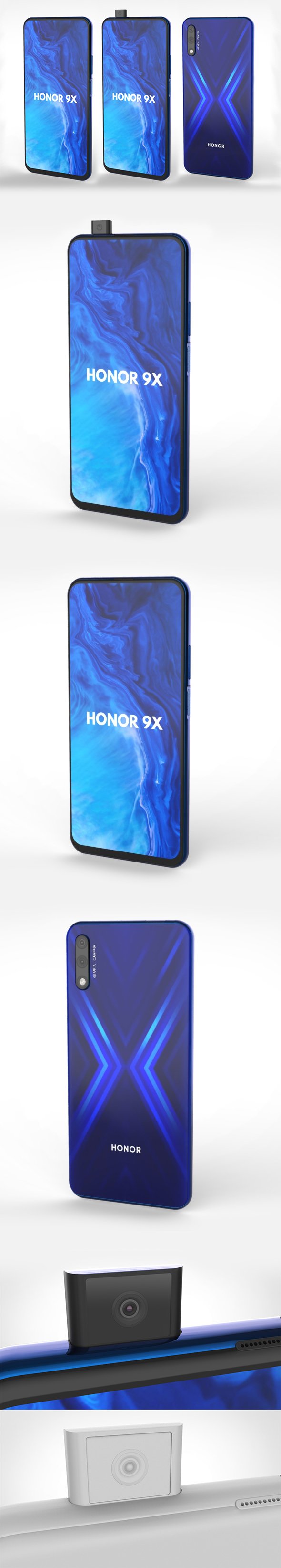 Huawei Honor 9X - 3DOcean Item for Sale