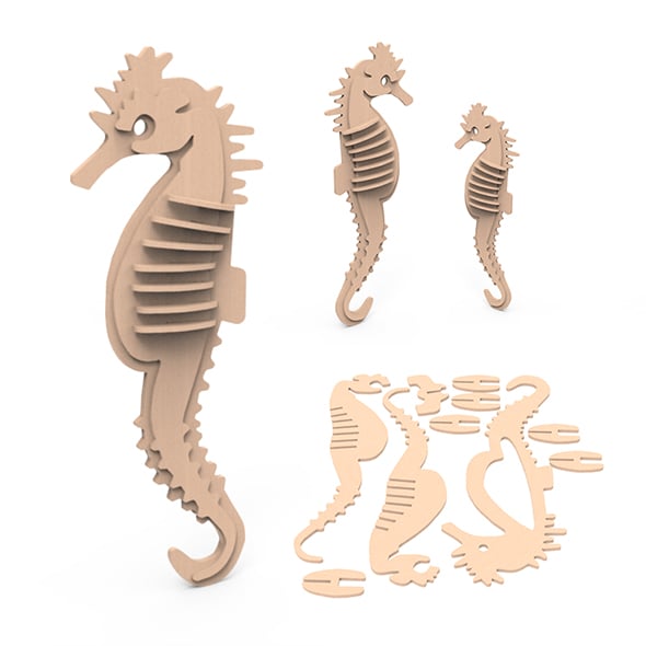 SEA HORSE - 3DOcean Item for Sale