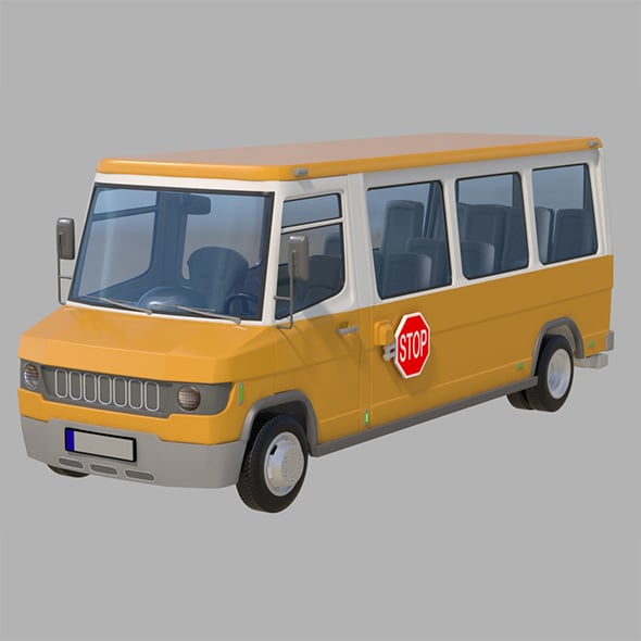 SchoolBus - 3DOcean Item for Sale