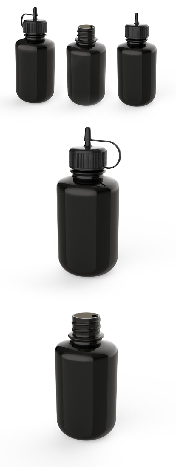 Dropper Bottle 3D model - 3DOcean Item for Sale