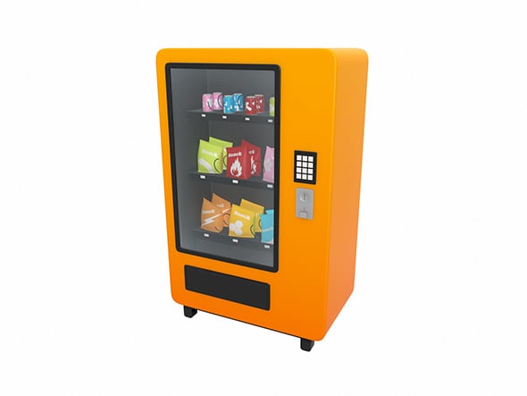 Vending Machine - 3DOcean Item for Sale