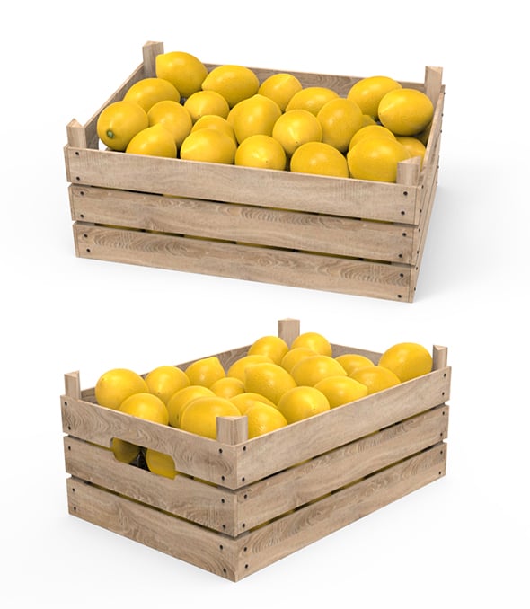 Lemon Box - 3DOcean Item for Sale