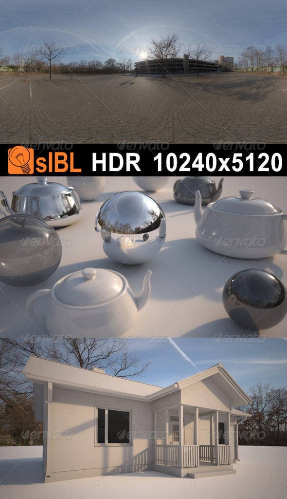 HDR 103 Parking Space - 3DOcean Item for Sale