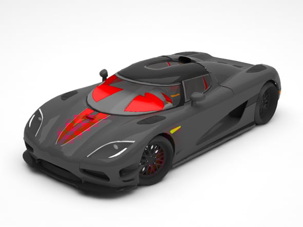 koenigsegg - 3DOcean Item for Sale