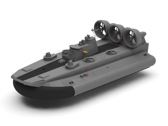 Hovercraft - 3DOcean Item for Sale