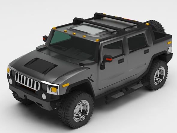 Hummer - 3DOcean Item for Sale